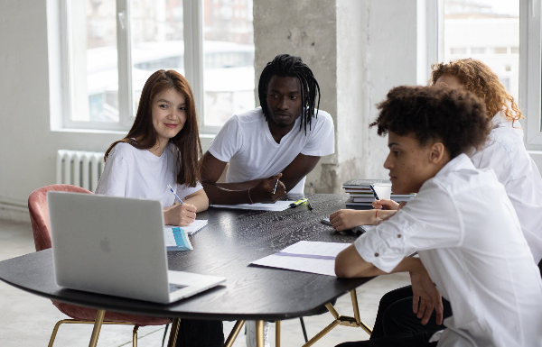 客服人員正在培訓