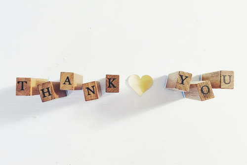 感謝客戶的信任