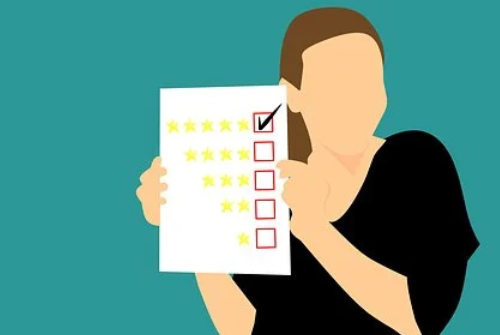 客戶給出評價