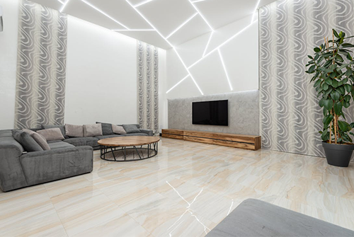 裝修辦公室地面鋪地板還是鋪地磚？